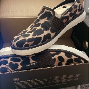 Ariat Women’s Ryder Slip On Leopard Shoes